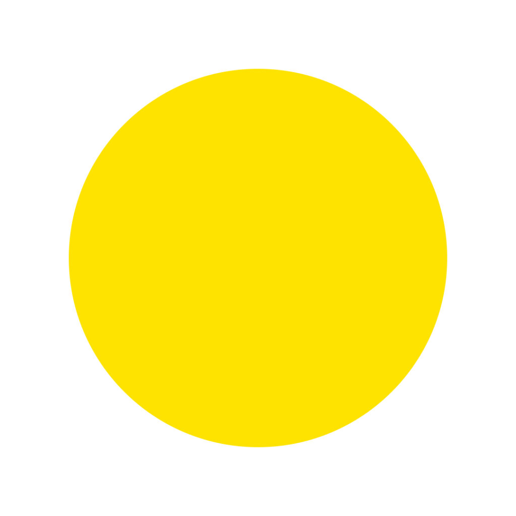 yellow circle
