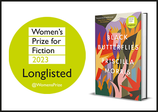 Black Butterflies selected for Women's Prize Longlist
