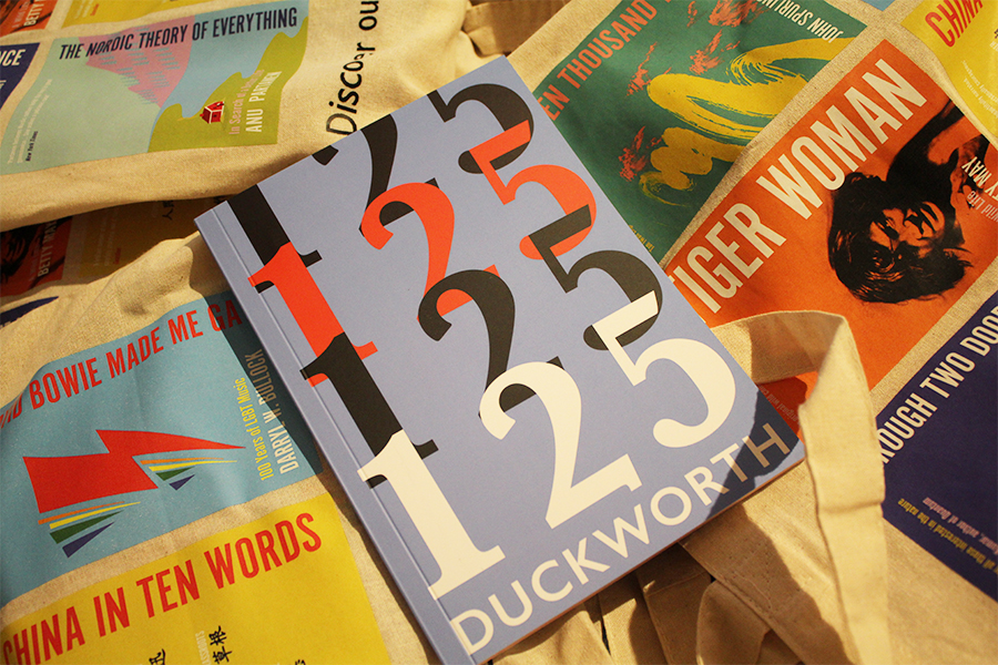 Duckworth 125th anniversary tote bags