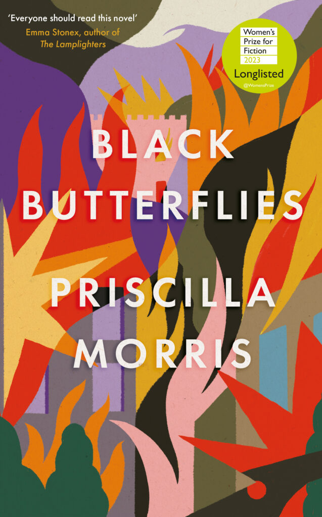 black butterflies front cover